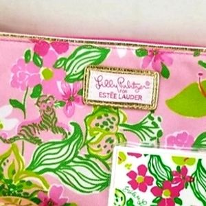 NWOT LILLY PULLITZER makeup bag for Estee Lauder